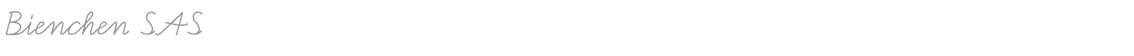 Bienchen SAS font preview